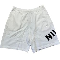 Brand New White Nike Fleece Shorts 