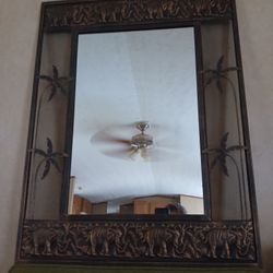 Metal Home Decor Mirror 