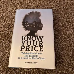 Know Your Price Book By Andre M. Perry 