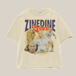 ZIDANE Soccer Real Madrid Jersey T-Shirt 