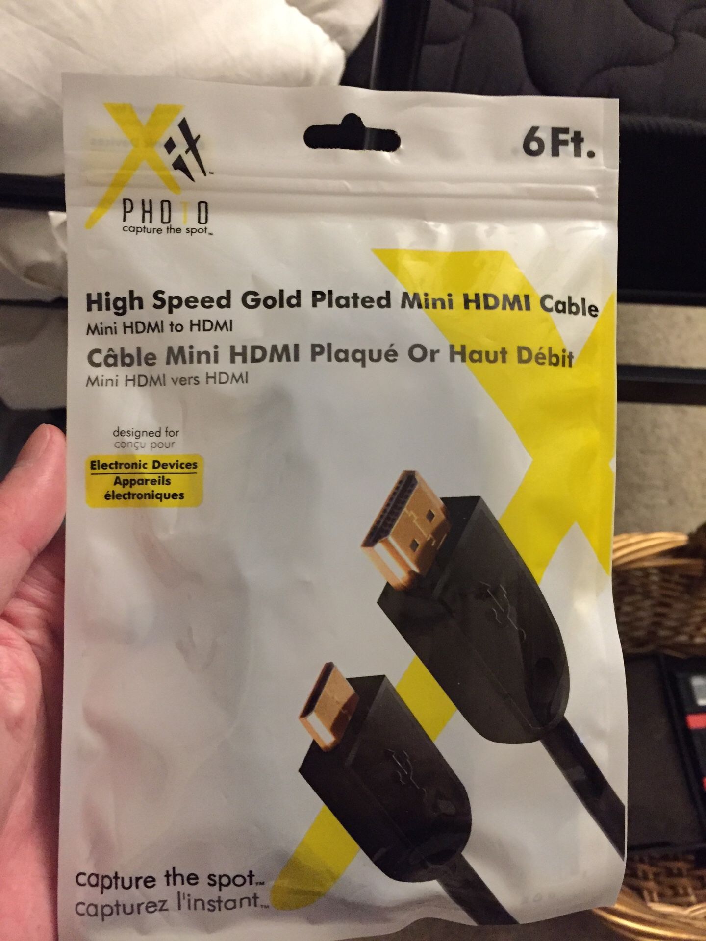 Gold Plated HDMI Cable 6ft