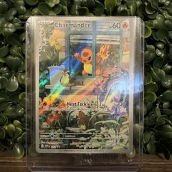 Charmander 044 Promo Sealed SV Black Star Obsidian Flames Pokemon TCG Scarlet & Violet IR Illustration Rare