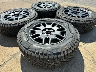 20" OEM 2024 Cybertruck Rims Goodyear A/T Tires LT285/65R20 6x139.7