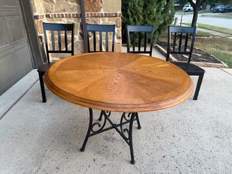 Dining table with 4 chairs