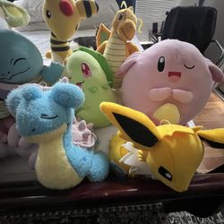 Pokémon Plushies