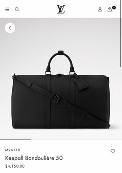 Louis Vuitton Keepall Bandoulière 50
