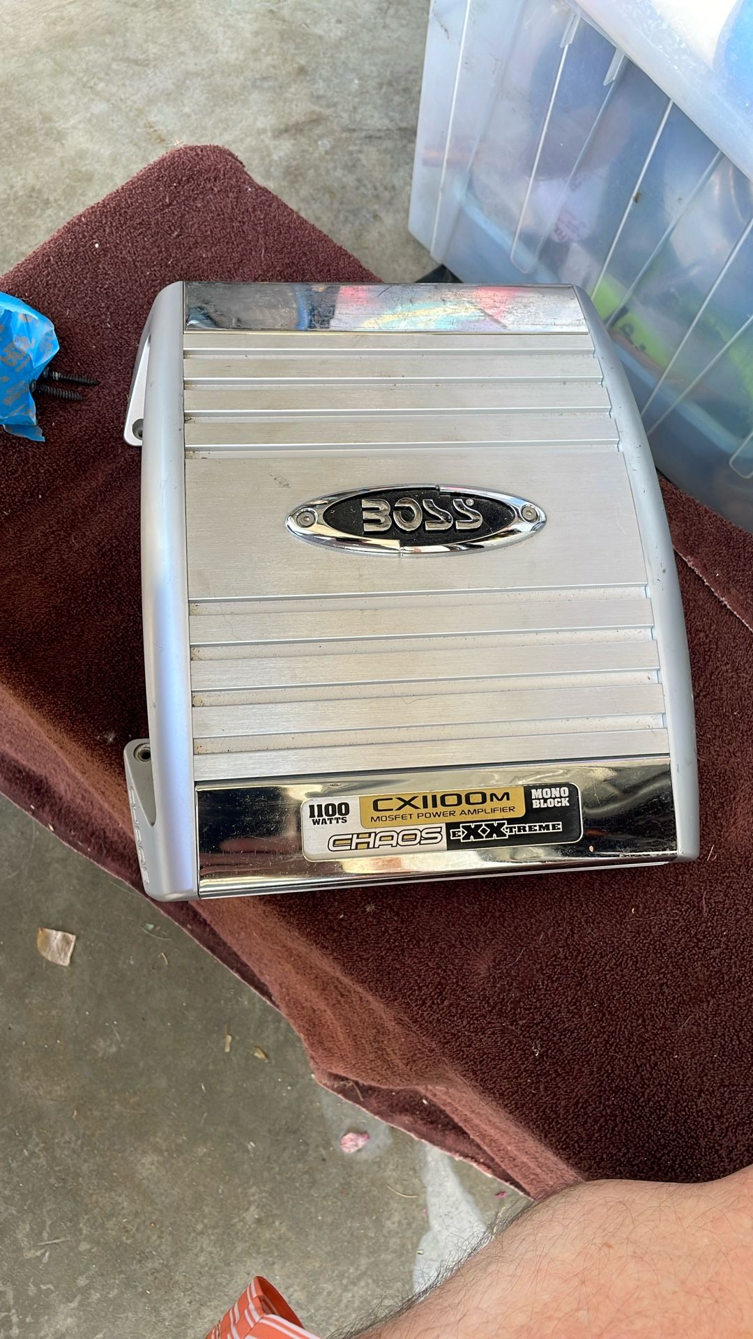 Boss Chaos 1100 Watt Amp