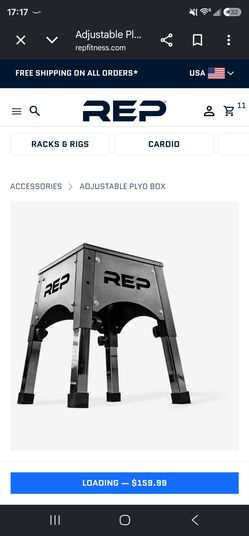 Rep fitness plyo box
