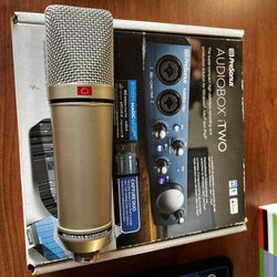 Studio Audio Interface With U87 Clone