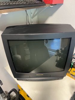 Panasonic 20” crt/vhs