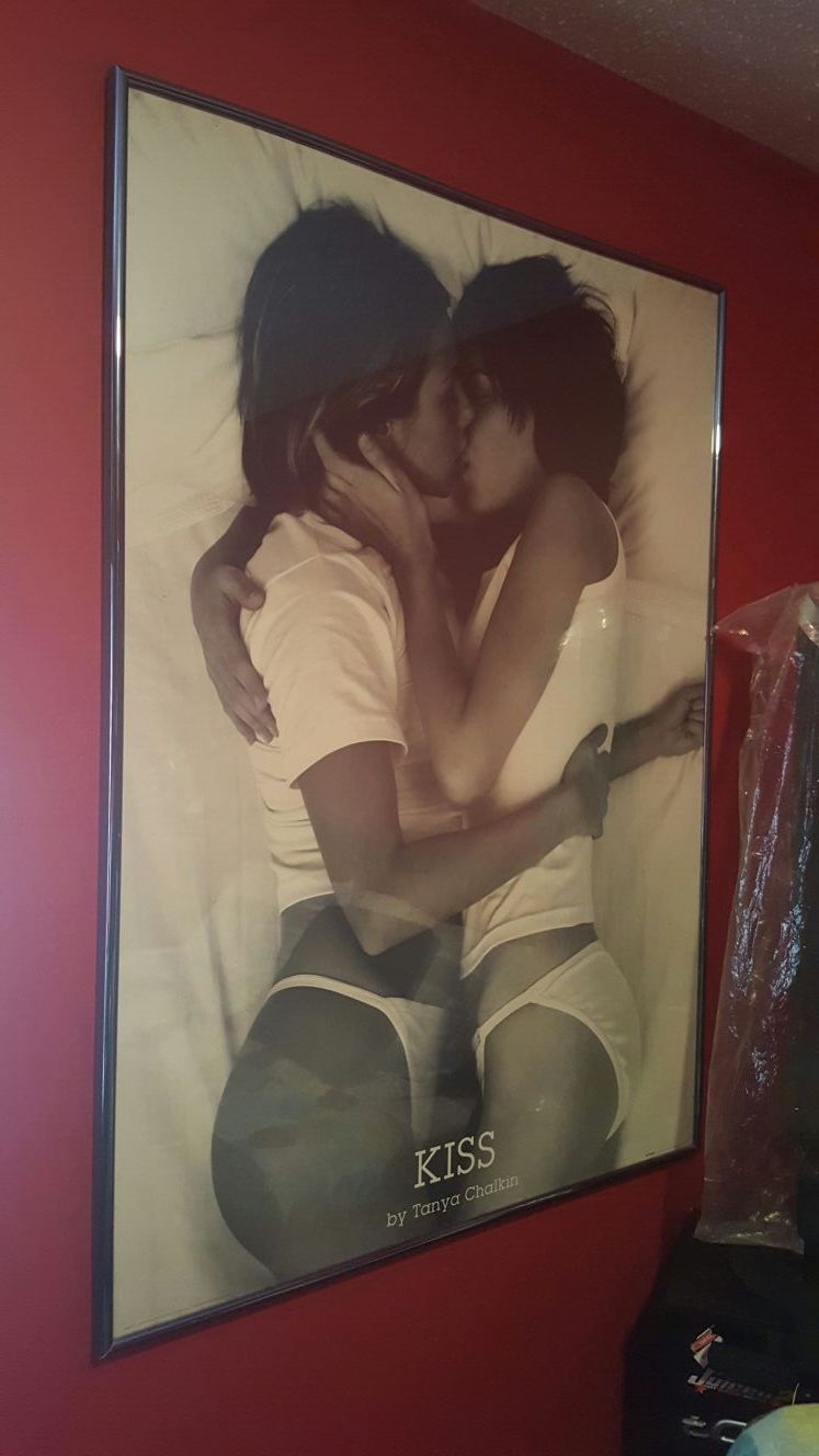 39.5 x 54.5 poster by Tanya Chalkin "KISS"