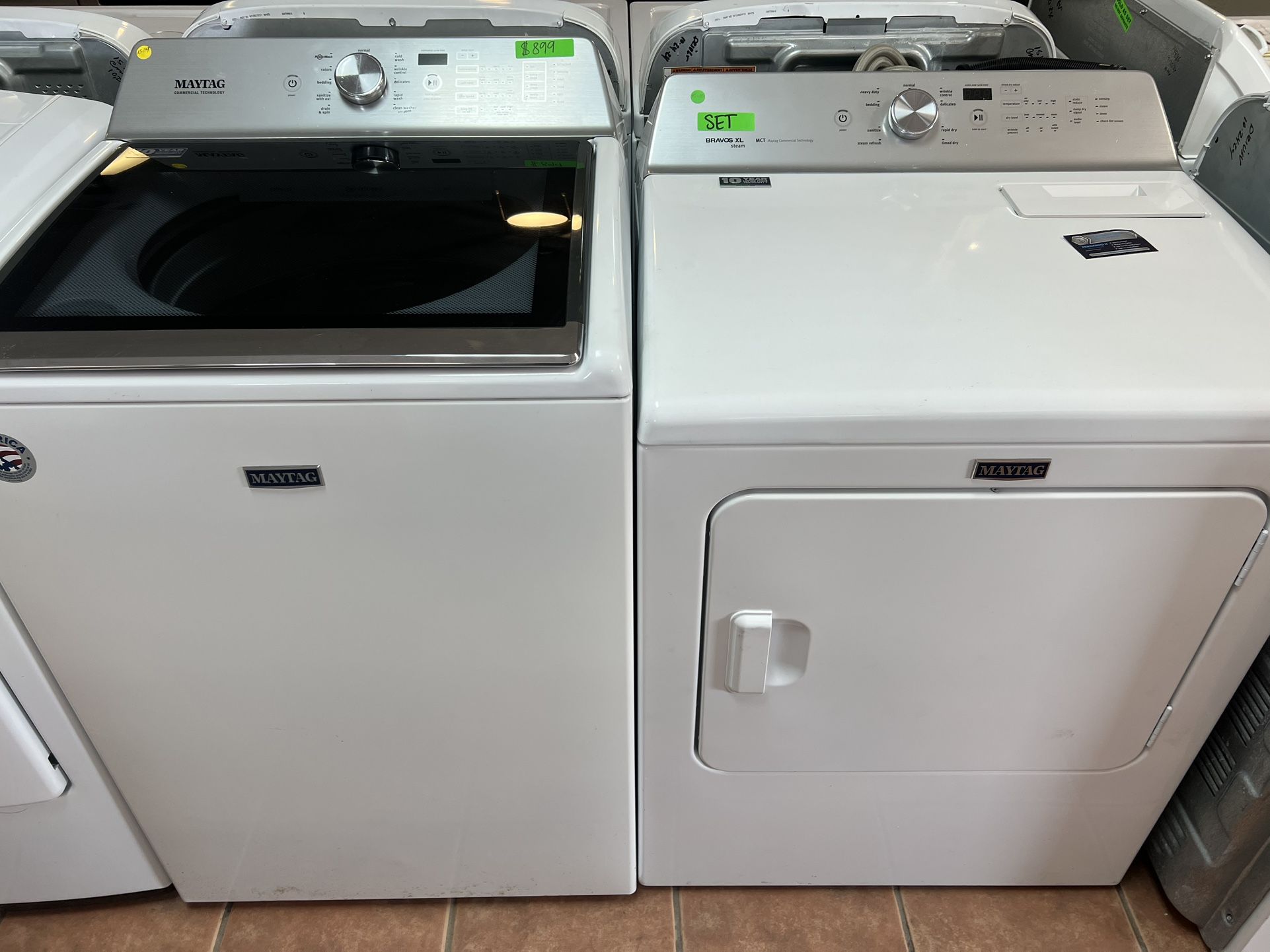 Maytag washer and dryer 1 YEAR WARRANTY