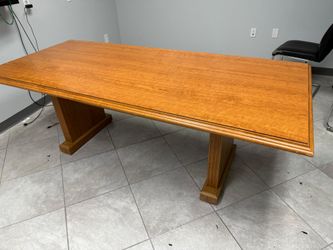 MOVING SALE: Large Commercial Wood Conference Table - $150 OBO