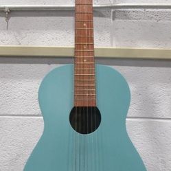 Vintage Conqueror Steel Reinforced Neck Parlor Acoustic Guitar
