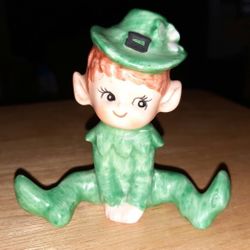St Patrick's ☘Lucky Pixie Elf☘ Figurine Good Luck