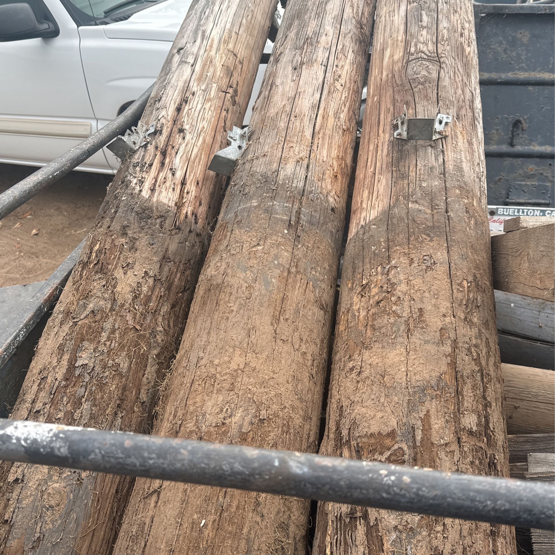  Railroad Ties, And Poles And Fencing