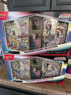 Pokémon Scarlet & Violet Prismatic Evolutions Premium Figure Collection