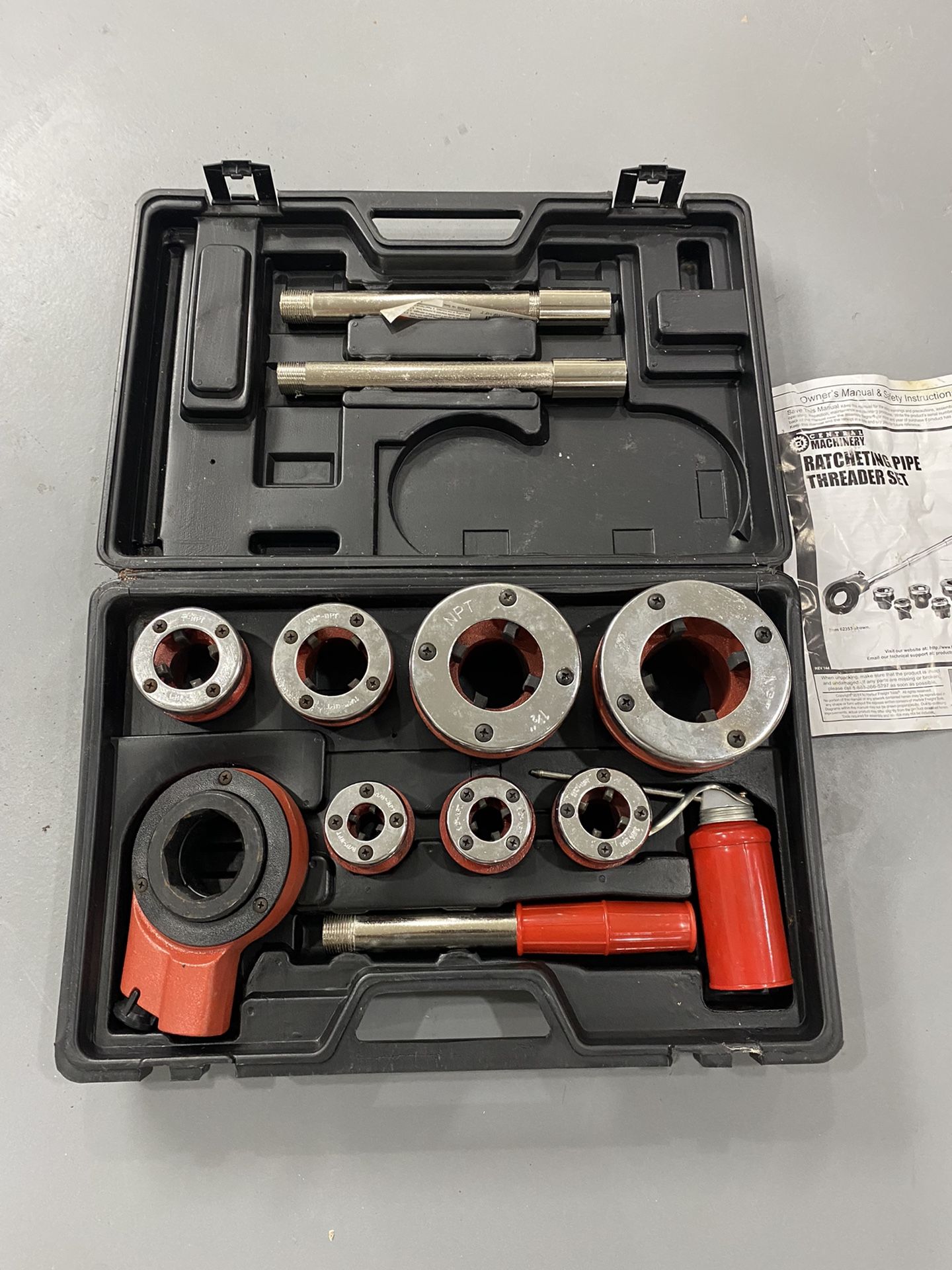 Ratcheting Threader Set
