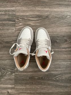 Jordan 1 Low Sail College Grey Rattan