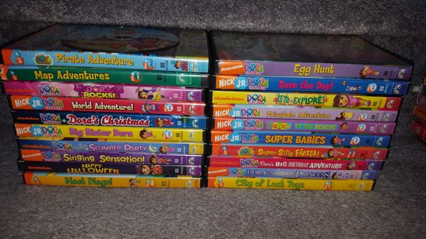 Dora dvds. 2.00 each for Sale in Barnegat, NJ - OfferUp