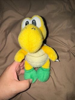 Super Mario KOOPA TROOPA Turtle Plush Stuffed Animal Nintendo Goldie