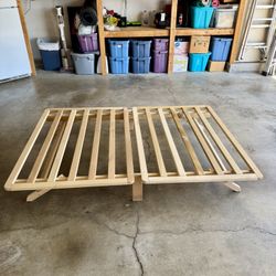 Full Size Wood Platform Bed Frame