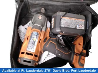 Ridgid R86215 Orange Cordless Impact Drill