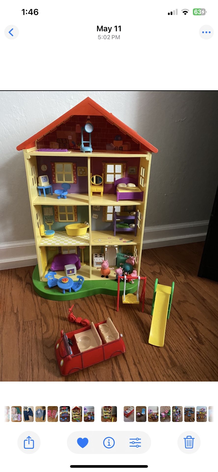Peppa Pig House With Accessories