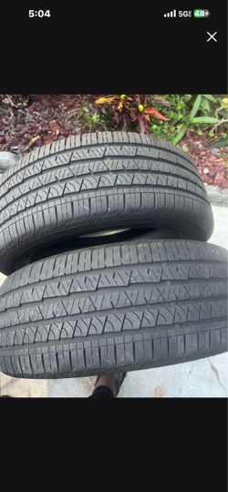 2 tires 255/45/r20