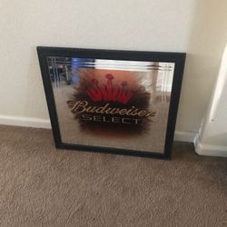Budweiser select mirror