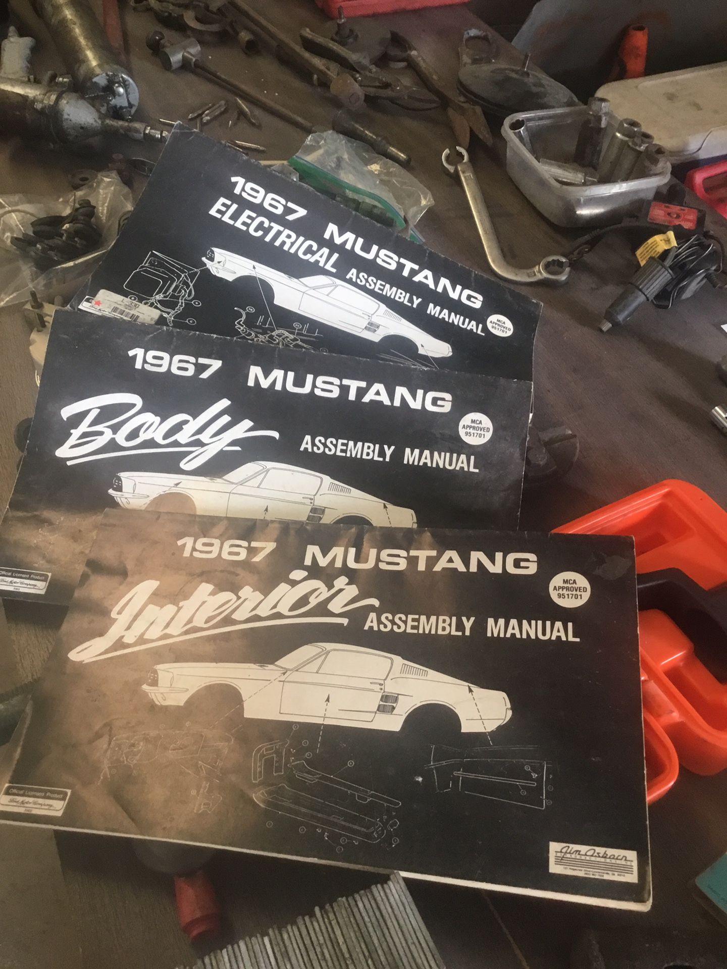 Mustang Service Books