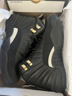 Black Jordan 12 Retro
