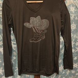 Bling  Women’s  Shirts Or No Bling Men’s Shirts With Favorite Theme 