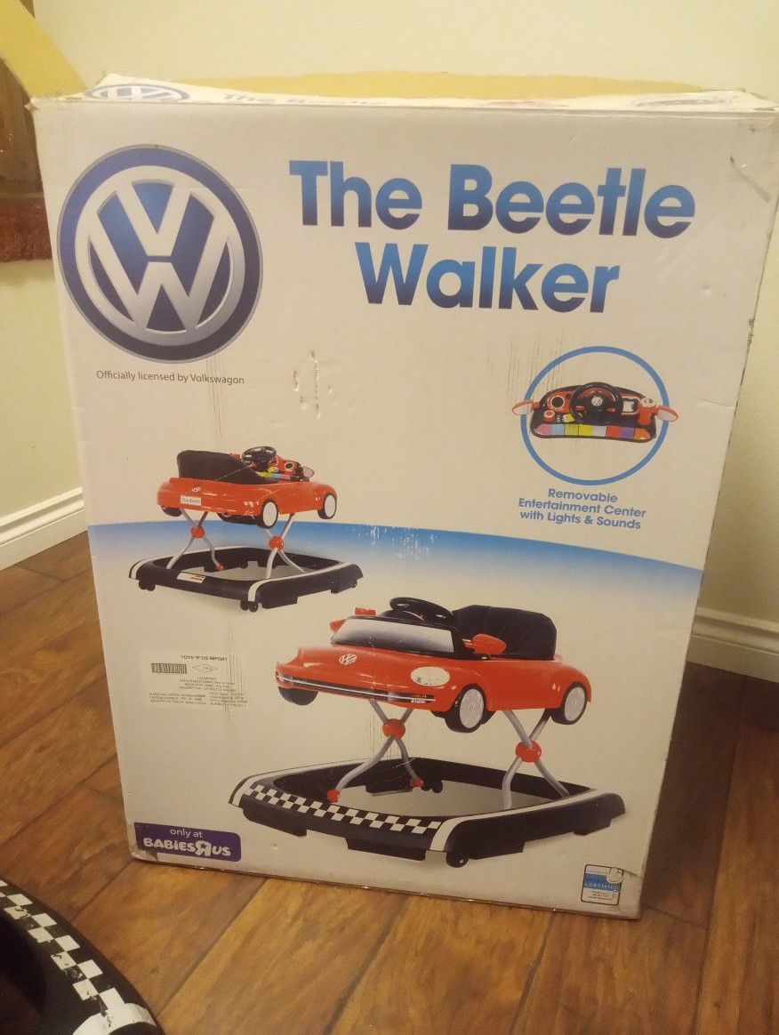 The Beetle Baby Walker With Amazing Activity Console