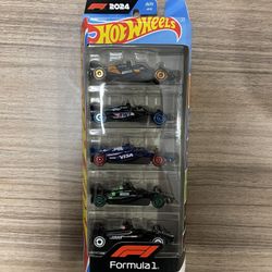 Hot Wheels Formula 1 Racing 5-pack