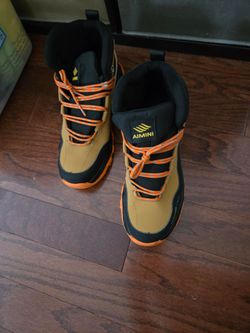 Mens Steel Toe Boots size 10.5