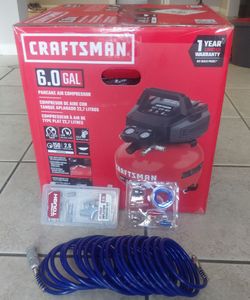 Compresor craftzman 6 gallons