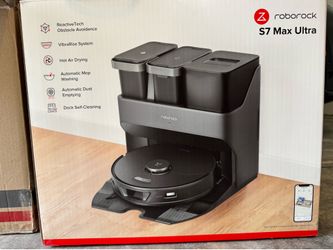 Roborock S7 max ultra vacuum robot(like new)