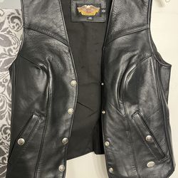 Harley Davidson Leather Vest