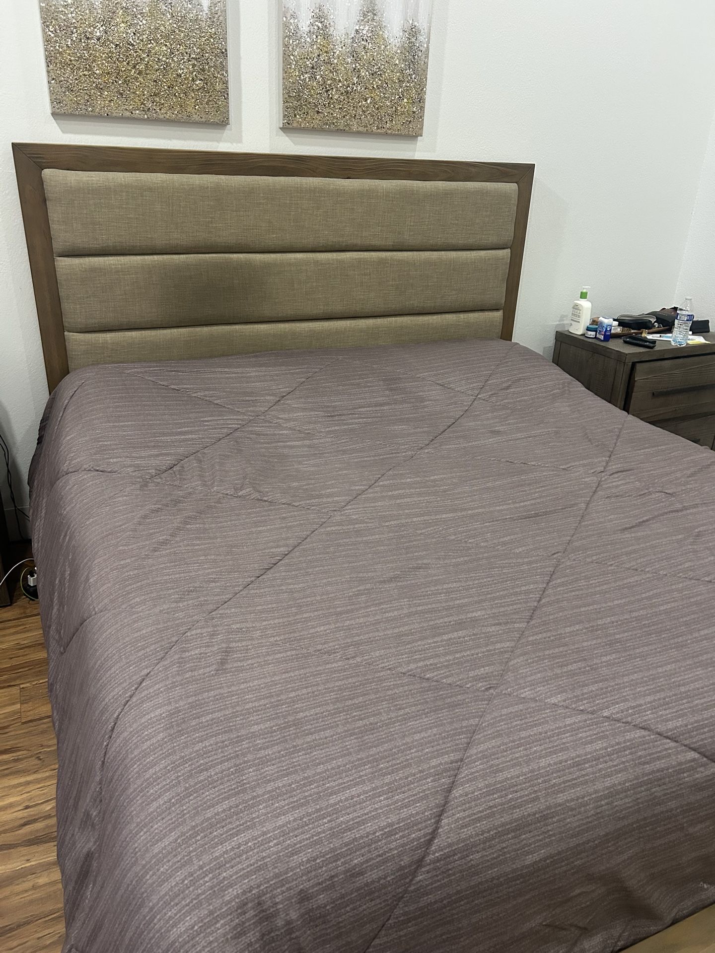 Bed And Frame 
