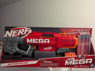 Nerf Mega Motostryke Motorized 10-Dart Blaster