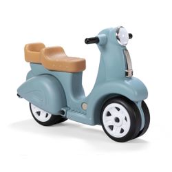 NEW Step2 Ride Along Scooter Aqua