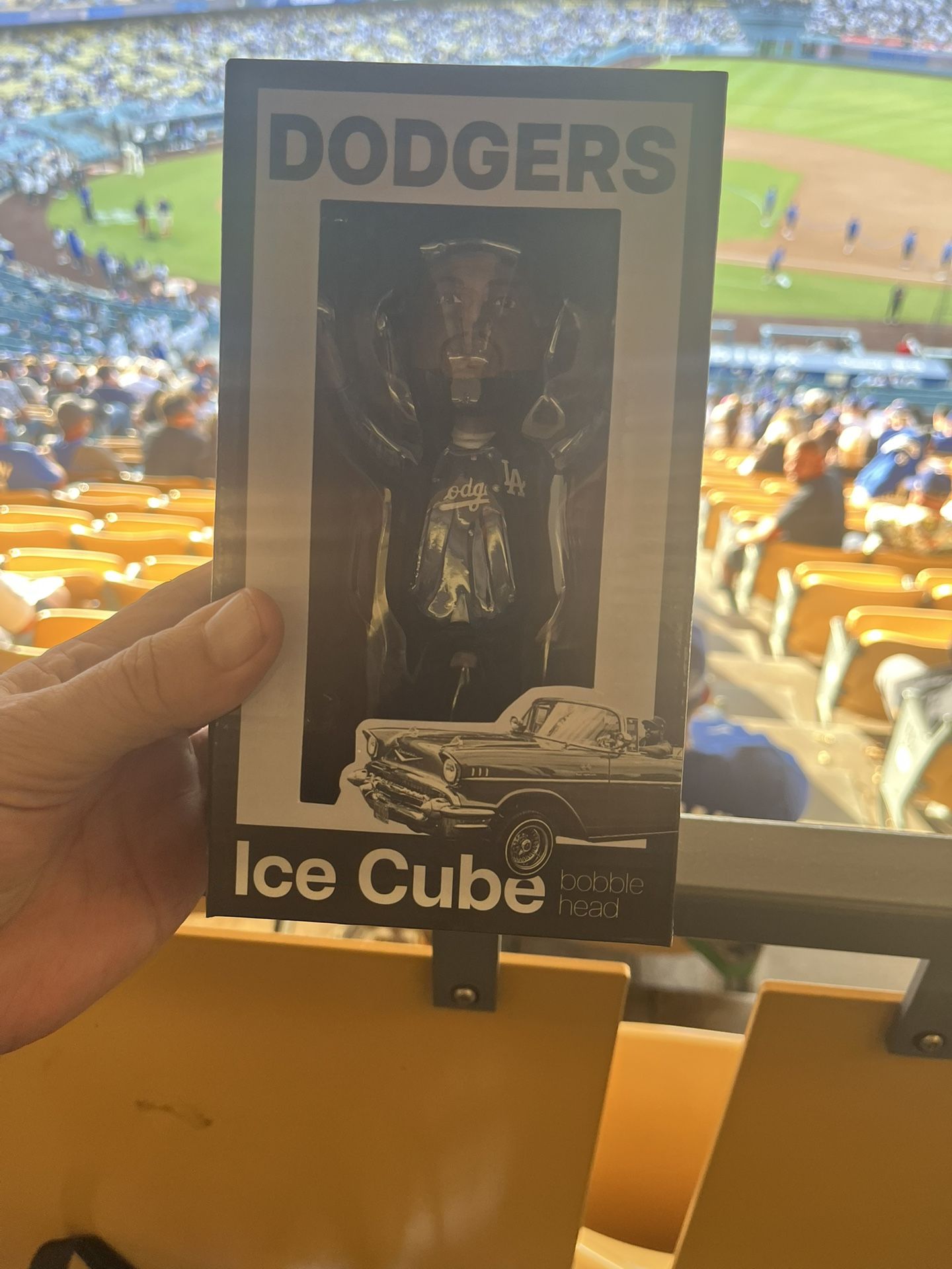 Dodgers Bobblehead/ World Series Trophy