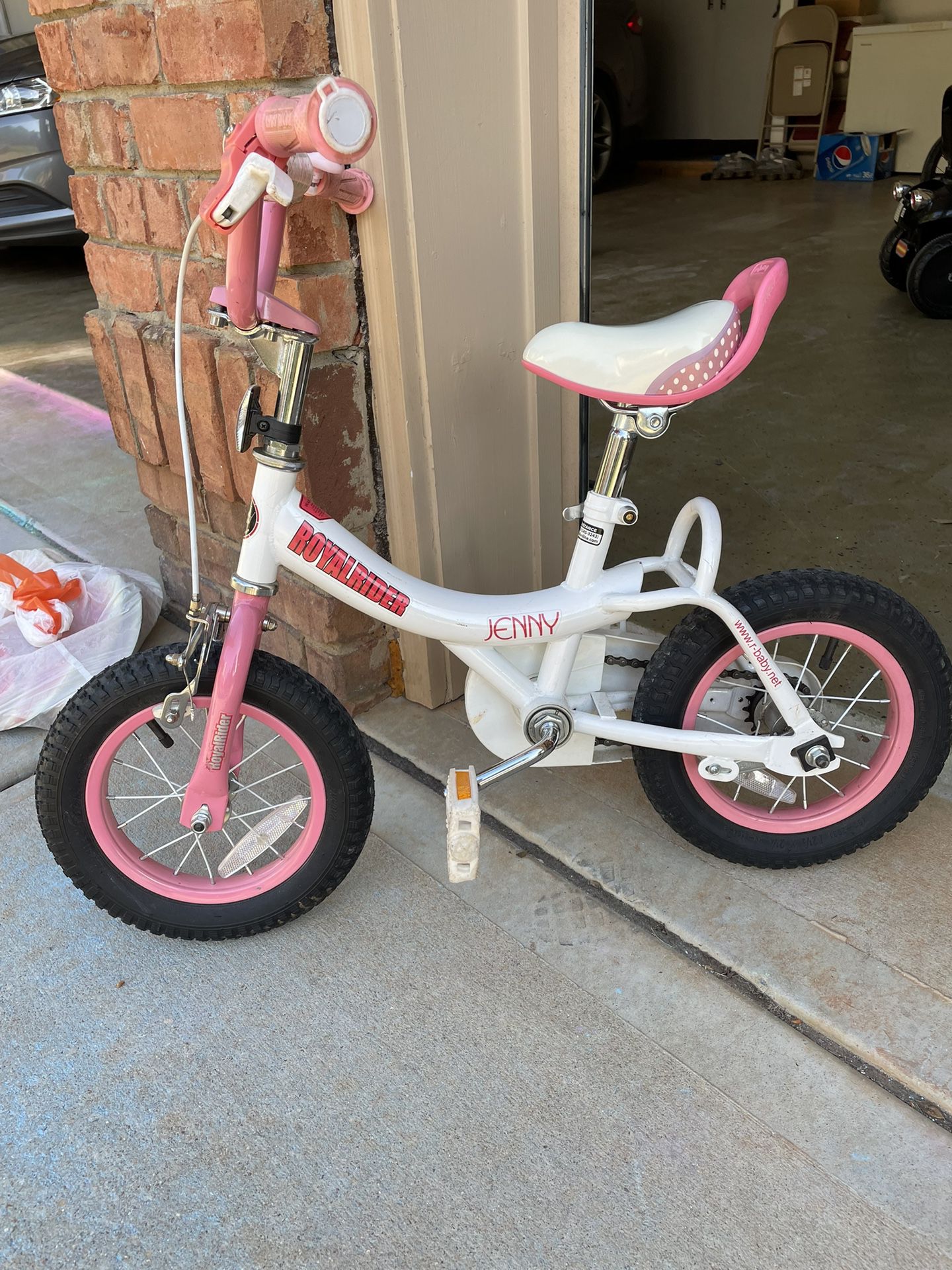 Girls Bike For Sale With Training Wheels