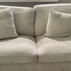 Beige Sofa 