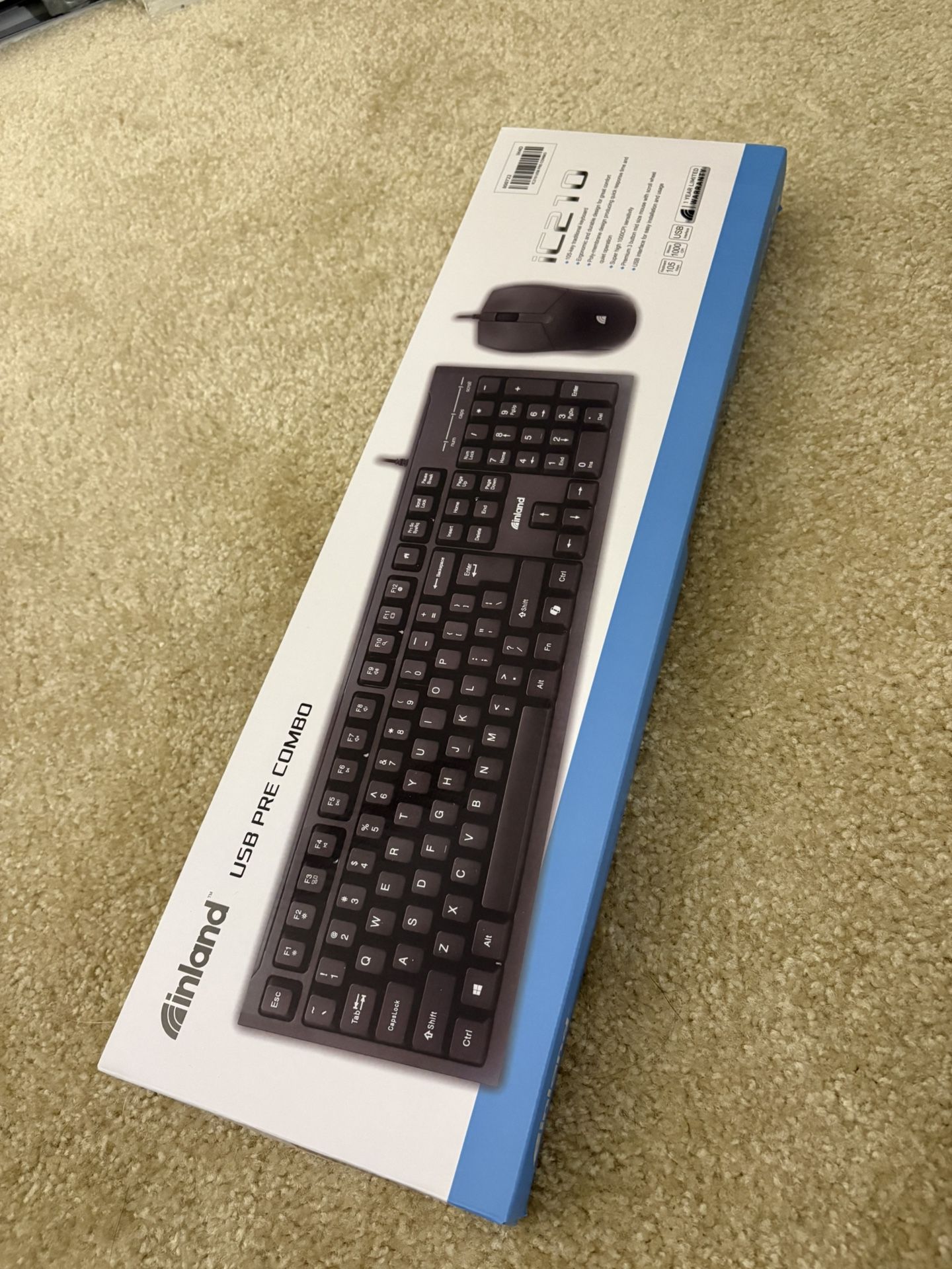 Brand New Keyboard And Mouse