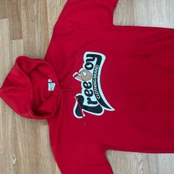 TreeBoy Hoodie Red  Size M 