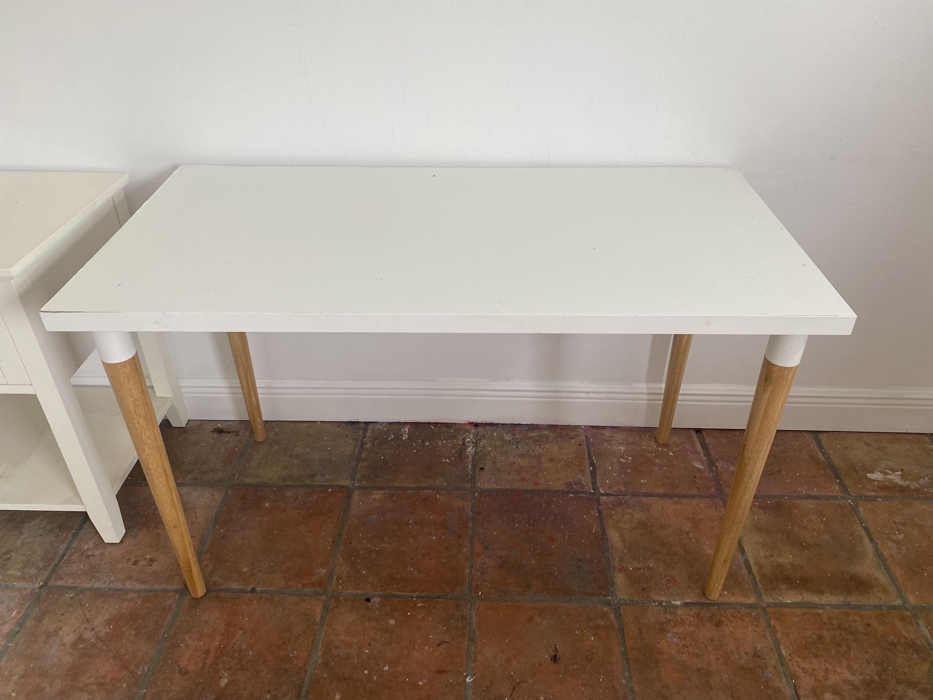 Rectangular White Table