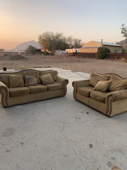 Gold Couches