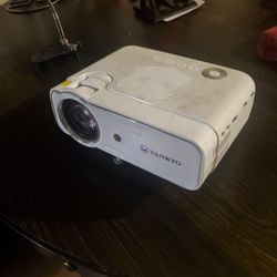 Projector With Cords (Used With Some Wear)